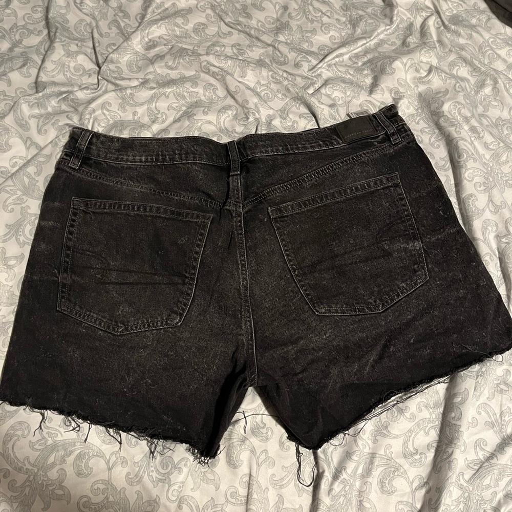 American Eagle Outfitters Black Denim Jean Shorts